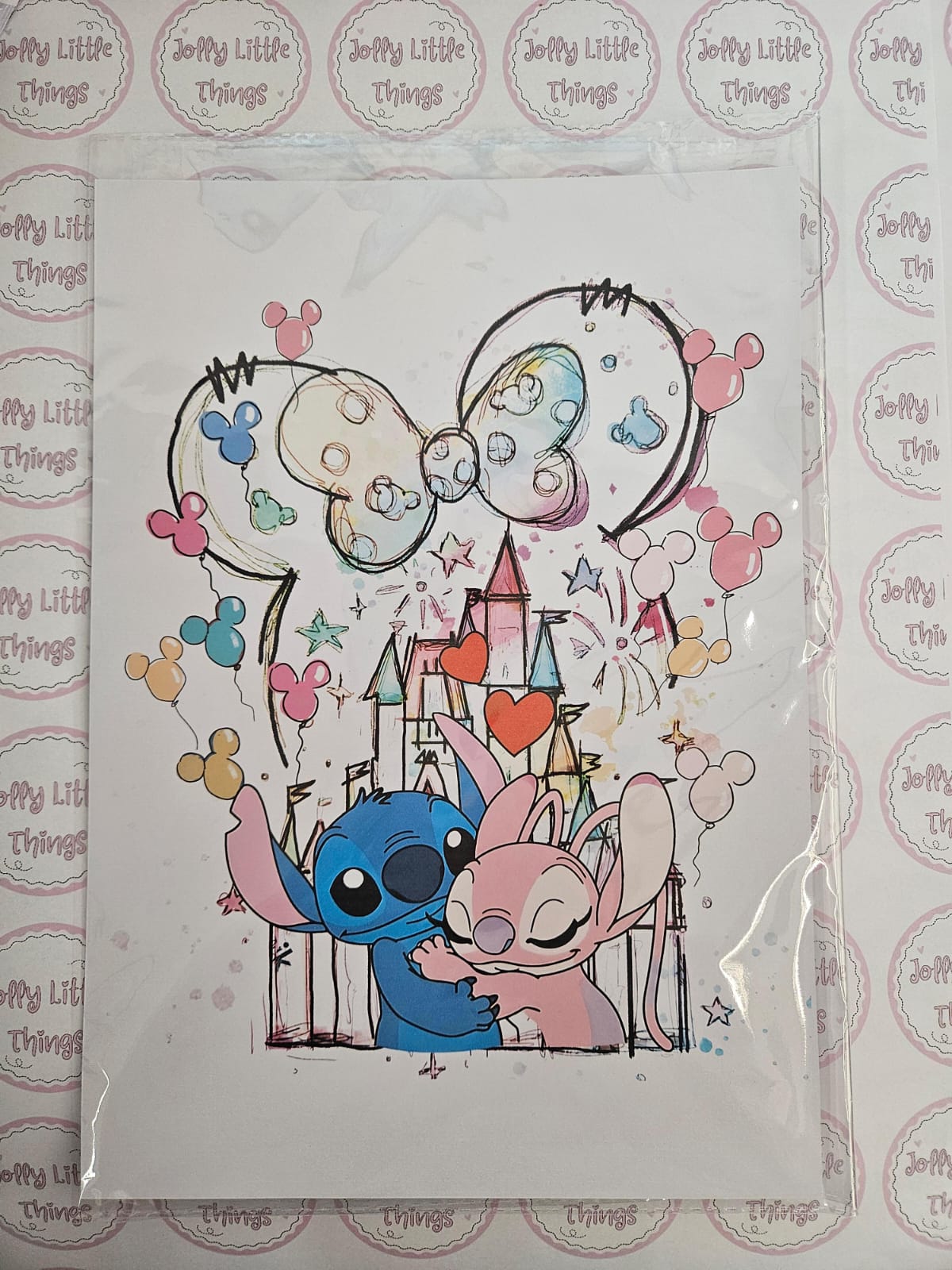 A4 Prints Stitch and Angel